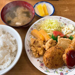 だるま食堂 - 料理写真:定食 550円