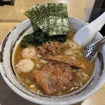 魚介醤油ラーメン