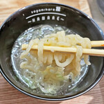 Sagamihara 欅 - ちょいスープに浸してつけ麺風に