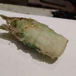 天ぷら 元吉 - 蕾菜