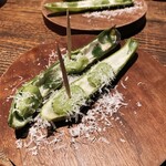 RODEO - 空豆のニョッキ　ペコリーノチーズかけ