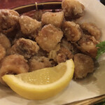 魚里　本家 - ヤリイカの唐揚げ