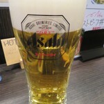 あみ焼肉 かじわら - 生ビール