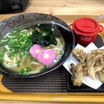 はなちゃんうどん  - まいたけ天うどん　４８０円