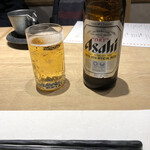 馳走屋 巣庵 - アサヒスーパードライ　瓶ビール