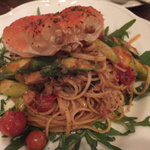 ピッツェリア エ トラットリア フォルティッシモ - スワイガニ・アスパラ・ルゲッタのリンブイネ：2200円(’12.09月より)