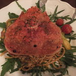 ピッツェリア エ トラットリア フォルティッシモ - スワイガニ・アスパラ・ルゲッタのリンブイネ：2200円(’12.09月より)