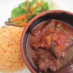 MOZA Restaurant - Beef Bamia（Beef Stewed in Tomato with Okra）　おいしいシチュー