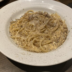 トラットリア クアルト - ＊ 自家製パンチェッタのカルボナーラ スパゲッティ　1,260円