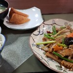 中国台湾料理 王府 - ハチノス炒めランチ