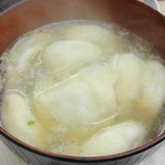 宝雲亭 - スープ餃子500円