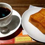 上島珈琲店 - モーニングトーストセット(トーストちっちゃい)