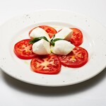 Mozzarella with tomato & basil