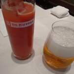 VIA Brianza - レッドオレンジとビール