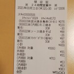 ディオ - レシート(2021.03.11)