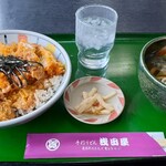 うどん処 浅田屋 - カツ丼ランチ990円税込