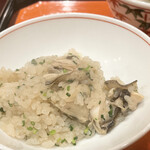 壽山 - サロマ湖牡蠣ご飯