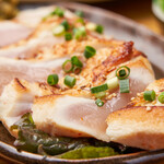 【人気】鳥取県産大山鶏の刺身ステーキ