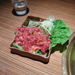 ユッケ(\800)：これは激ウマです☆