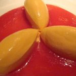 コート ドール - 赤ピーマンのムース