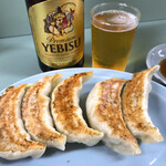 みんみん - みんみん(ビール、餃子)