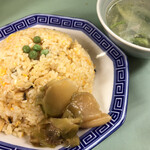 みんみん - みんみん(あさりチャーハン、スープ)