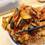 天ぷら てんちゃん - 野菜かき揚げ
