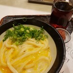 うどん 丸香 - かまたまと梅干