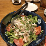 Hare Tokidoki Sakana - 帆立貝柱と大根の梅紫蘇サラダ