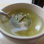 リュミエール - セットの野菜スープ