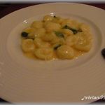 じゃがいものニョッキ セージ・バター風味