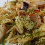 ダイニング 鉄板 万房 - 『塩バター海鮮焼きそば』