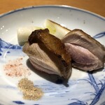 じどりや 穏座 - 雌もも肉焼き