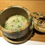 じどりや 穏座 - 鶏白湯スープ