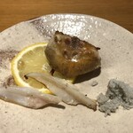 じどりや 穏座 - ボンジリの姿焼き,やげん焼き