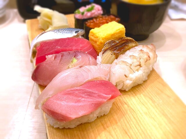 寿司 魚がし日本一 ポルタ神楽坂店 すし うおがしにほんいち 飯田橋 寿司 食べログ