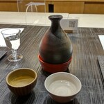 星のや 京都 ダイニング - 日本酒 月の桂 熱燗