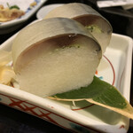 蕎傳 - サバ棒寿司