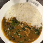 Koko Ichibanya - 【きのこカレー/ホウレン草トッピング　ご飯：400ｇ　辛さ：普通】1,065円