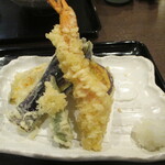 Tsudanumaya - 「大海老天盛り蕎麦」（1,630円）