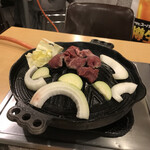 霧の海食堂 きっ川 - 肉は真ん中で