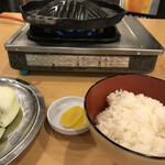 霧の海食堂 きっ川 - ご飯を追加注文
