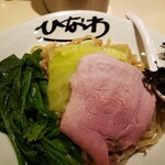 地鶏豚骨らーめん ひなわ - つけ麺