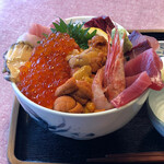 大衆磯料理 磯辺 - 海鮮丼(ミックス丼)　3,500円