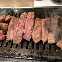 奈良きみや 別邸 柘榴 - フォークで捌く