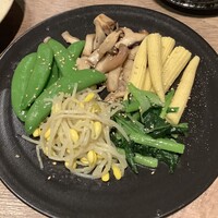 奈良きみや 別邸 柘榴 - ナムル盛り合わせ