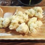 ざぶとん - 白子の天ぷら！！！