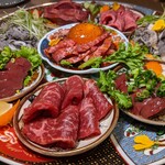 焼肉 六甲園 - 刺身盛り合わせ1