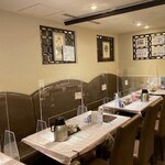 上海レストラン＆バー 檸檬 - 飛沫防止パーティション