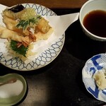 石臼挽き手打ち蕎麦 高はし - 天せいろ